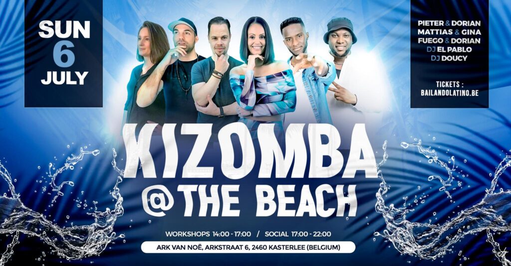 Banner Kizomba @ the beach July