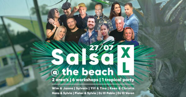 Banner Salsa @ the beach XL