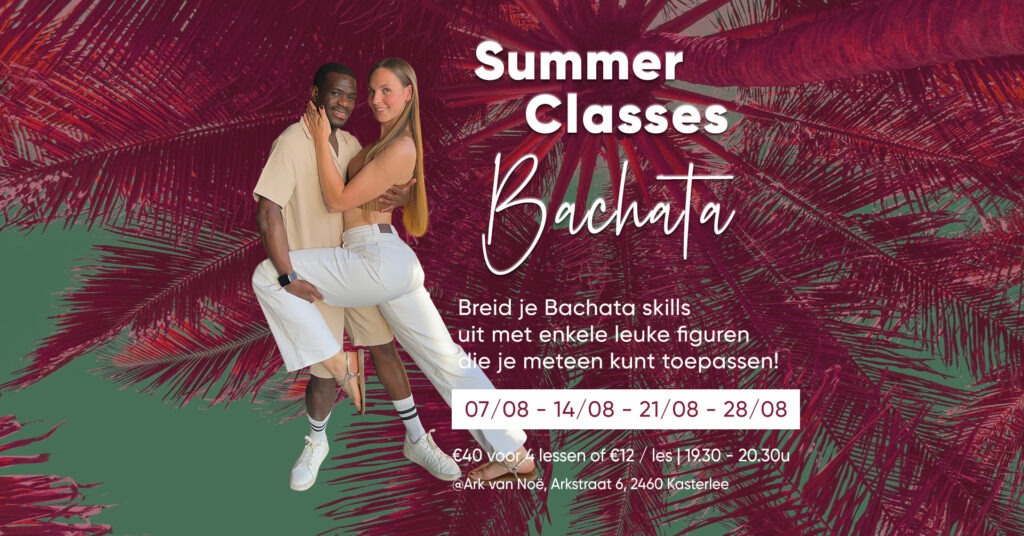Banner Summer Classes bachata